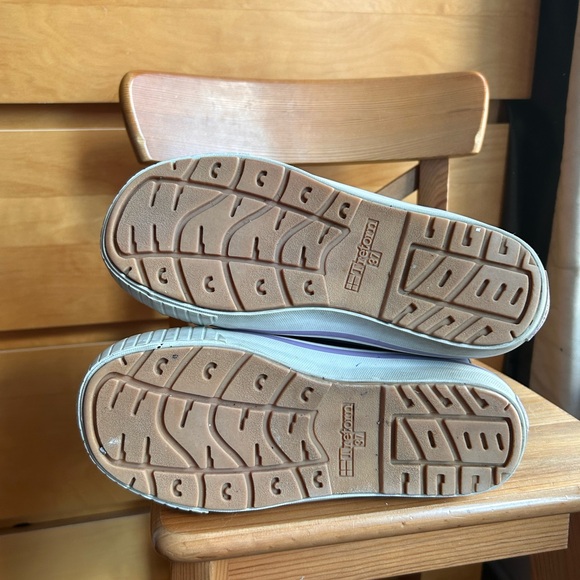 Like CÉLINE rubber boots - NWTB TRETORN Rubber and Leather Boots - Navy size 37 - Picture 5 of 7